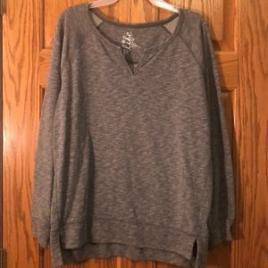 Women’s gray sweater